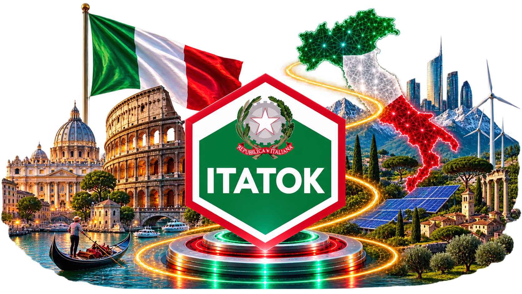 Tokenizzazione dell'Italia – infrastruttura digitale, energia e ITATOK
